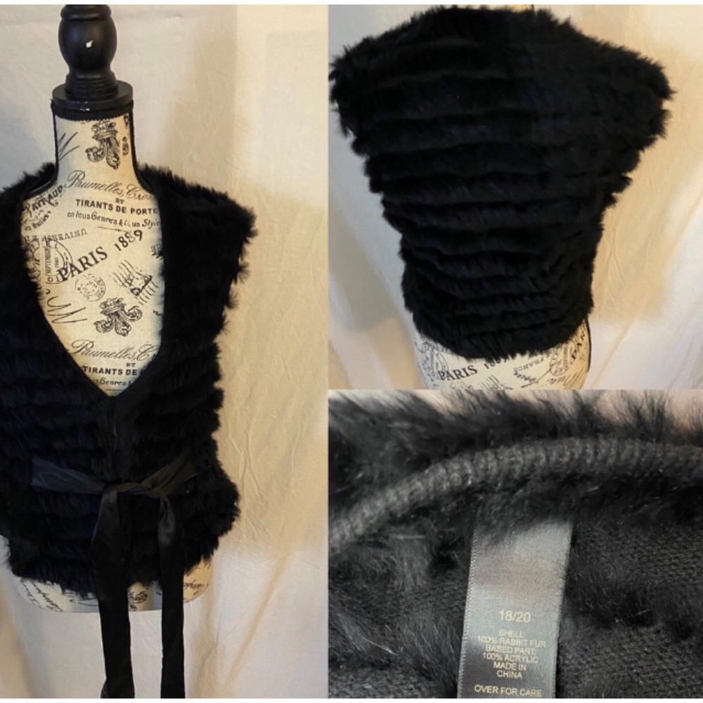 Lane Bryant Fur Vest